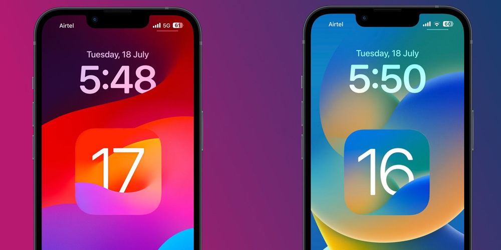 What is the difference between iOS 17 and iOS 16?